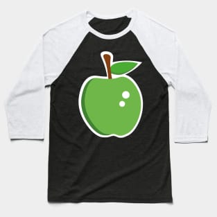 green apple Baseball T-Shirt